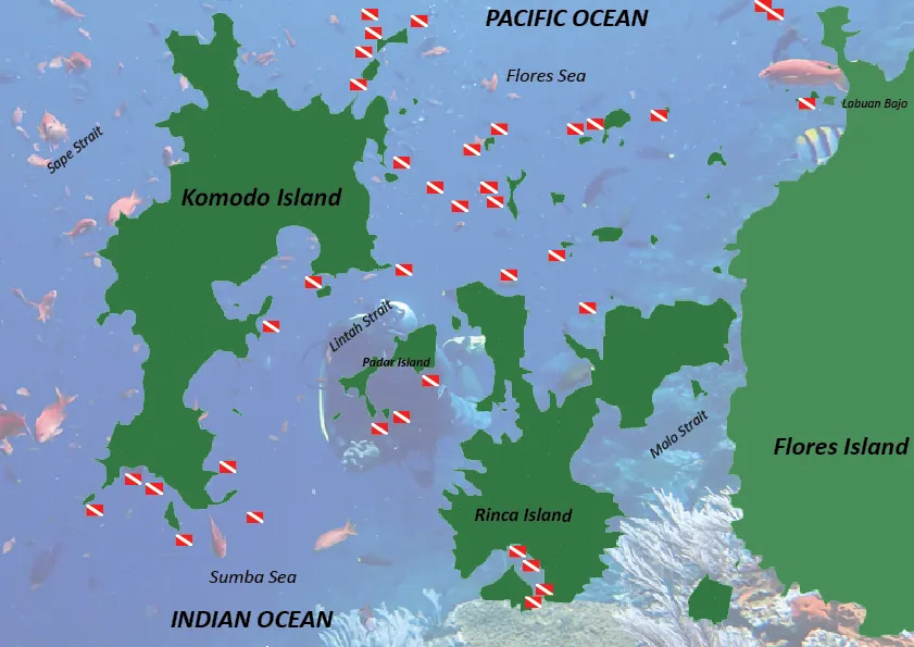dive site map